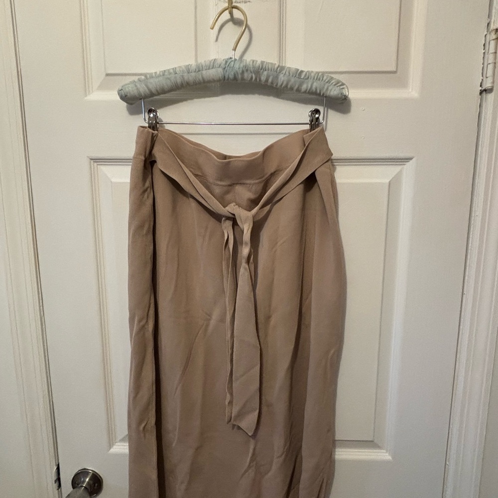 Eloquii Tan Maxi Skirt